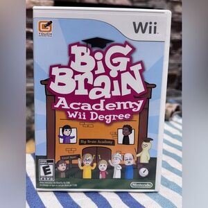 🧠🎓 Big Brain Academy: Wii Degree – Put Your Smarts to the Test! 🎓🧠